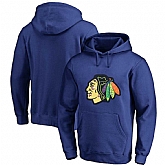 Chicago Blackhawks Blue All Stitched Pullover Hoodie,baseball caps,new era cap wholesale,wholesale hats